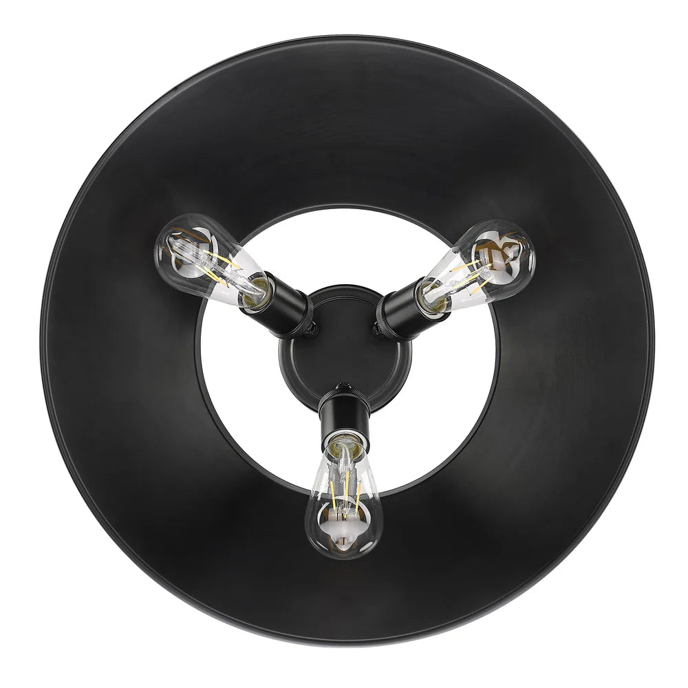 Orwell 3-Light Semi Flush