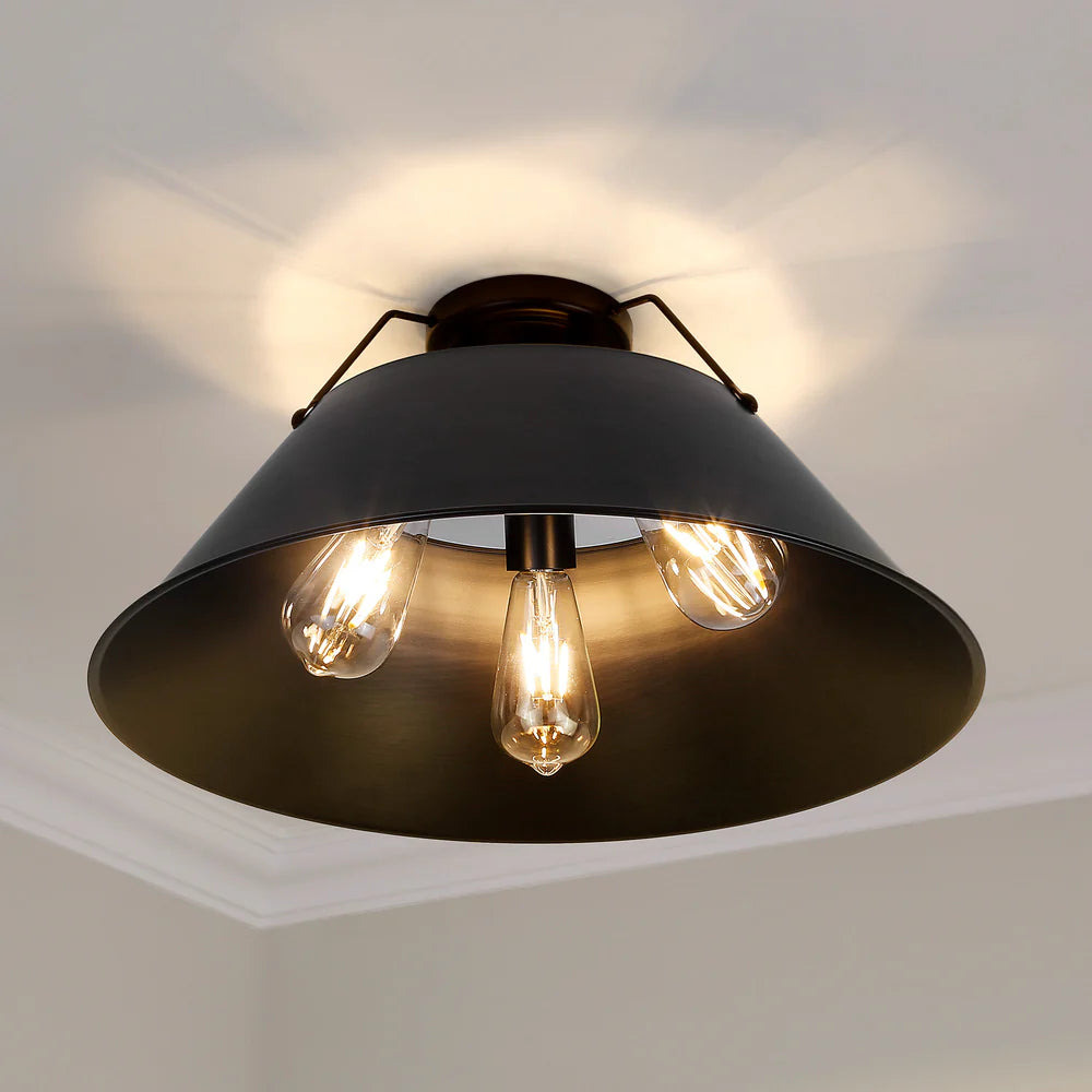 Orwell 3-Light Semi Flush