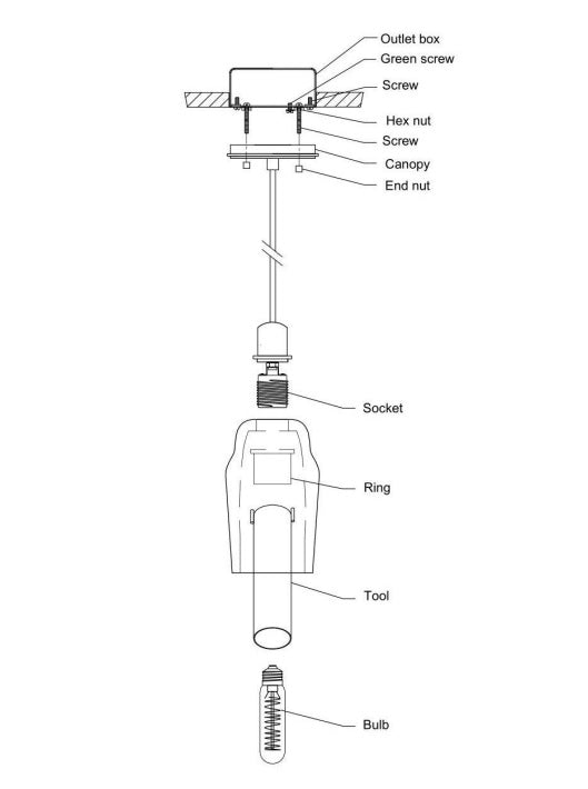 Citizen 1-Light Pendant