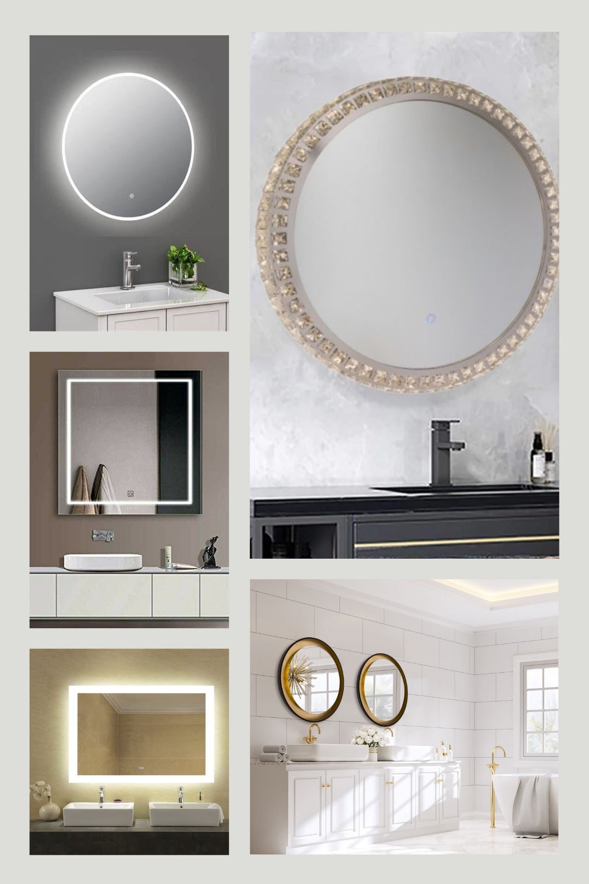 LED Integrated Mirrors