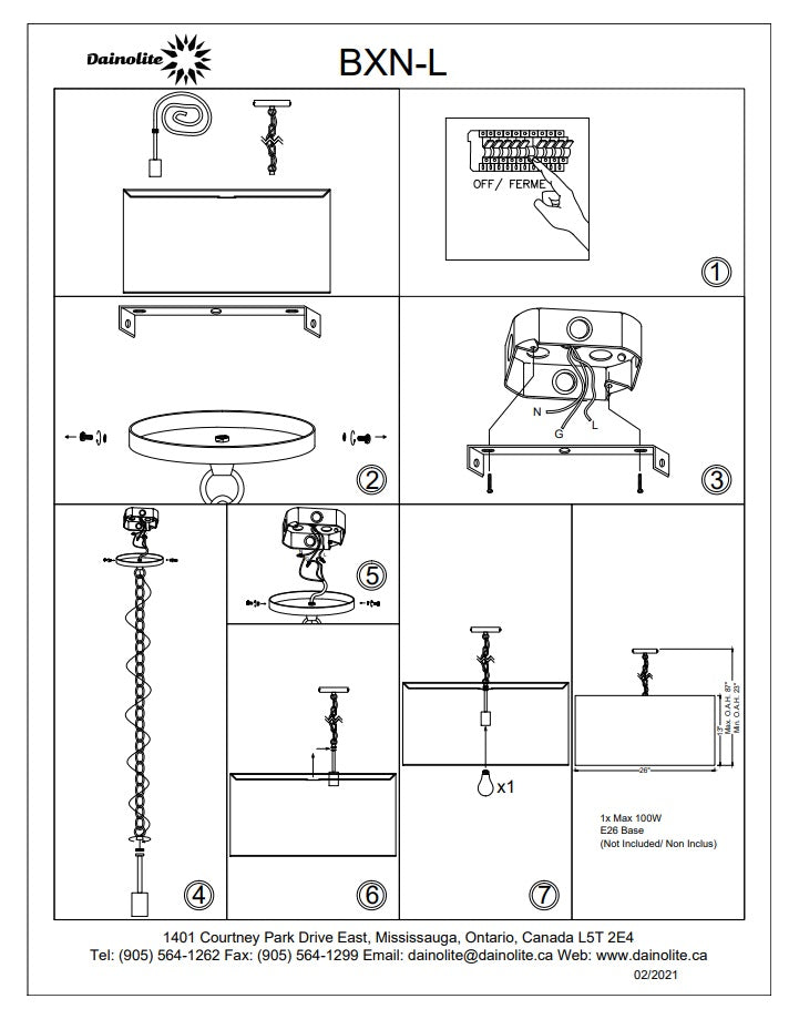Braxton 1-Light Pendant